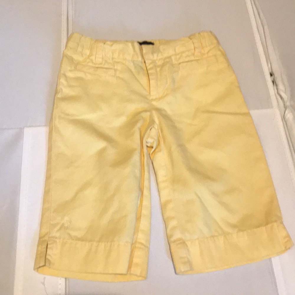 🔥⚡️BOGO SALE⚡️🔥 Ralph Lauren yellow Capri pants